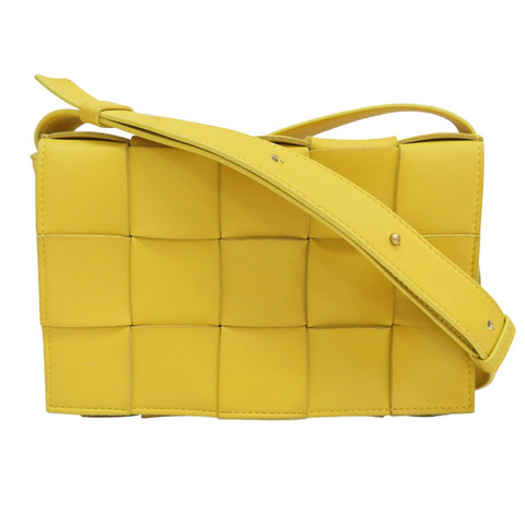 黃色 羊皮 肩背包【BOTTEGA VENETA BV 寶緹嘉】 578004 VMAY1