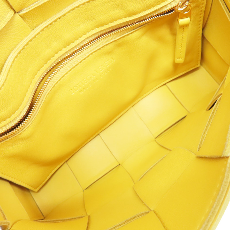 黃色 羊皮 肩背包【BOTTEGA VENETA BV 寶緹嘉】 578004 VMAY1-4