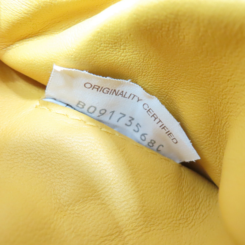 黃色 羊皮 肩背包【BOTTEGA VENETA BV 寶緹嘉】 578004 VMAY1-8