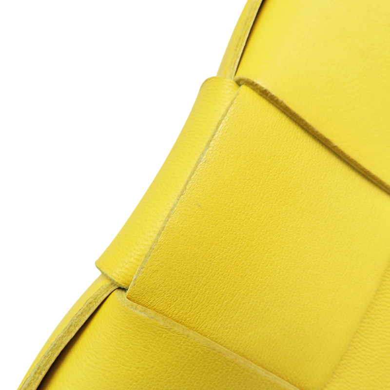 黃色 羊皮 肩背包【BOTTEGA VENETA BV 寶緹嘉】 578004 VMAY1-15