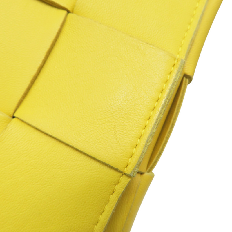 黃色 羊皮 肩背包【BOTTEGA VENETA BV 寶緹嘉】 578004 VMAY1-16