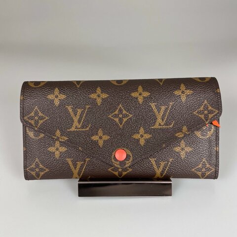 LV M60707 老花Josephine信封長夾 橘豆豆