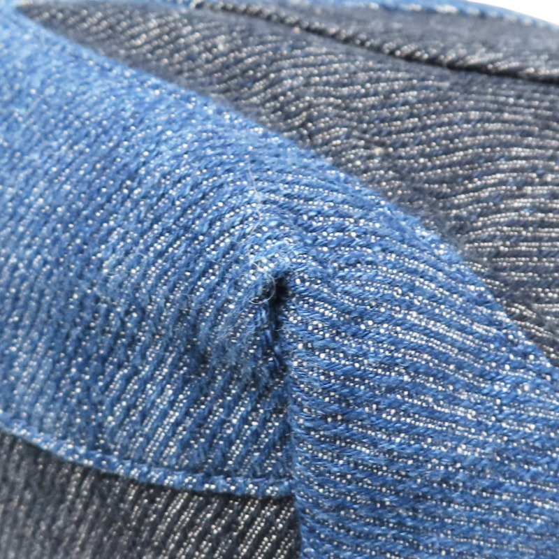 藍色 丹寧布 托特包 金釦【CHANEL 香奈兒】 AS3857-11