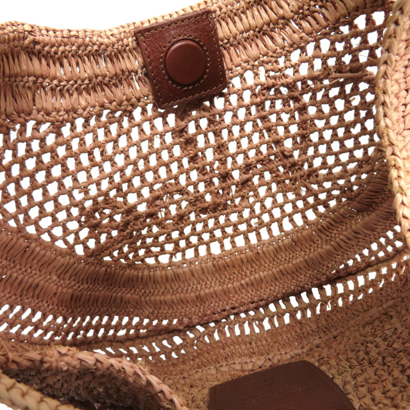 粉色 草編 summer banana hobo bag 手提包【Chloe 克羅伊】 CH25US902P0824M-4