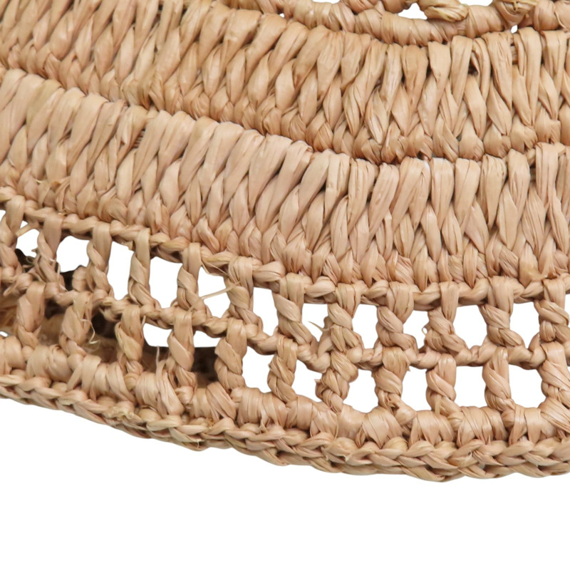 粉色 草編 summer banana hobo bag 手提包【Chloe 克羅伊】 CH25US902P0824M-11