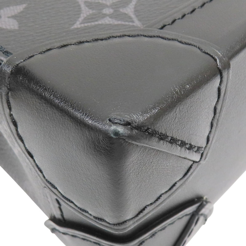 黑色 原花帆布 Nano Steamer 肩背包【LOUIS VUITTON LV 路易威登】 M82774-9