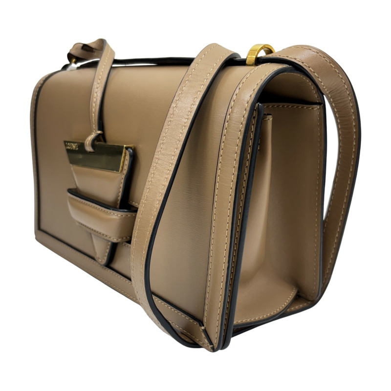 棕色 皮革 Barcelona Midium 肩背包 【LOEWE 羅威】 302.74XM15-1