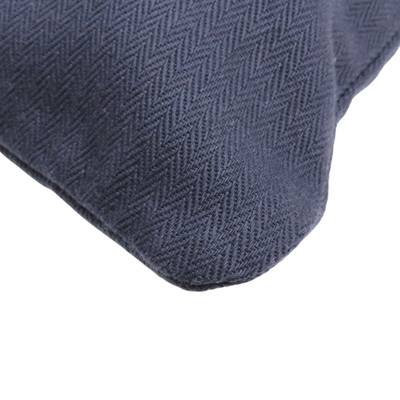 藍色 帆布 Aline Groom 肩背包 K刻【HERMES 愛馬仕】 H000867EKAC-8