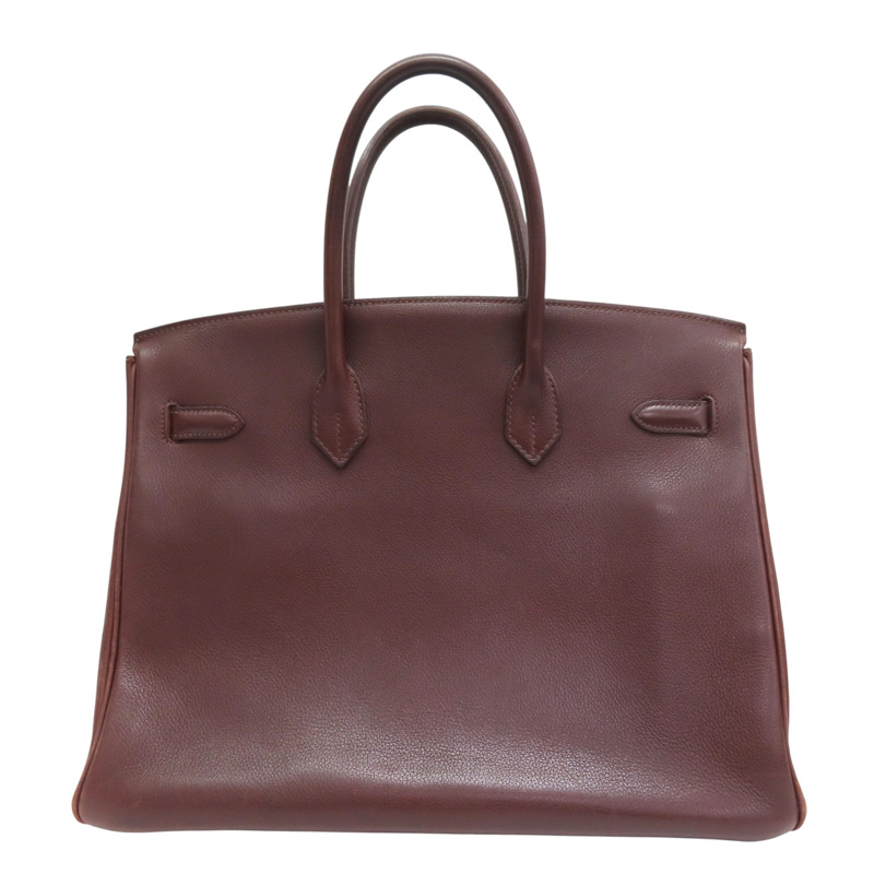 雪茄色 Veau Gulliver皮革 Birkin 手提包 口J刻【HERMES 愛馬仕】-1