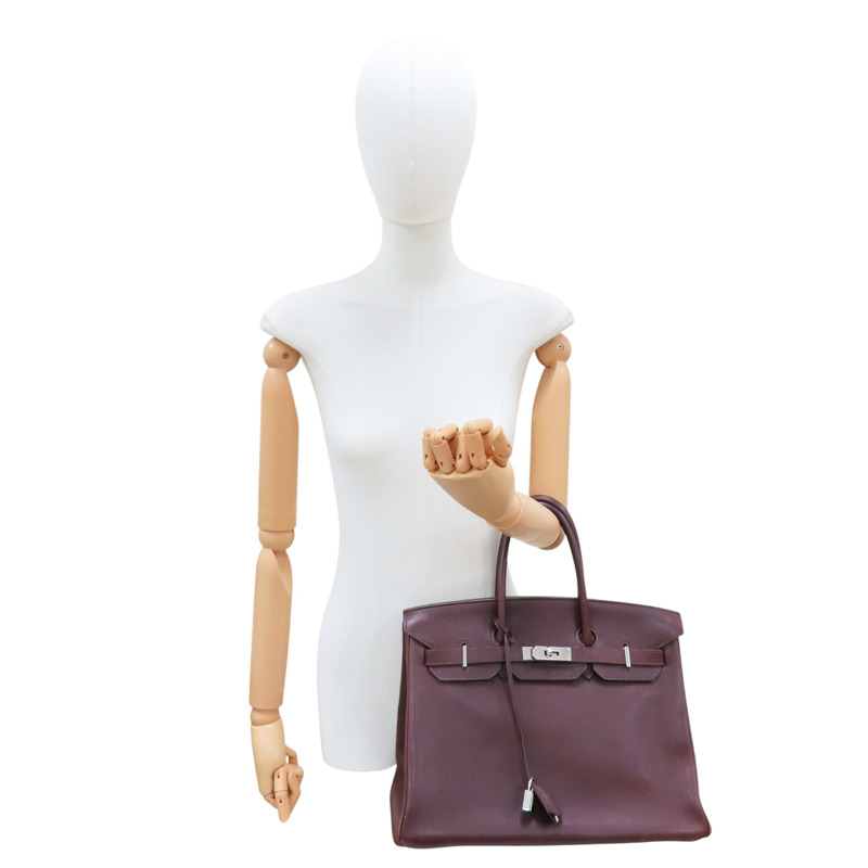 雪茄色 Veau Gulliver皮革 Birkin 手提包 口J刻【HERMES 愛馬仕】-8