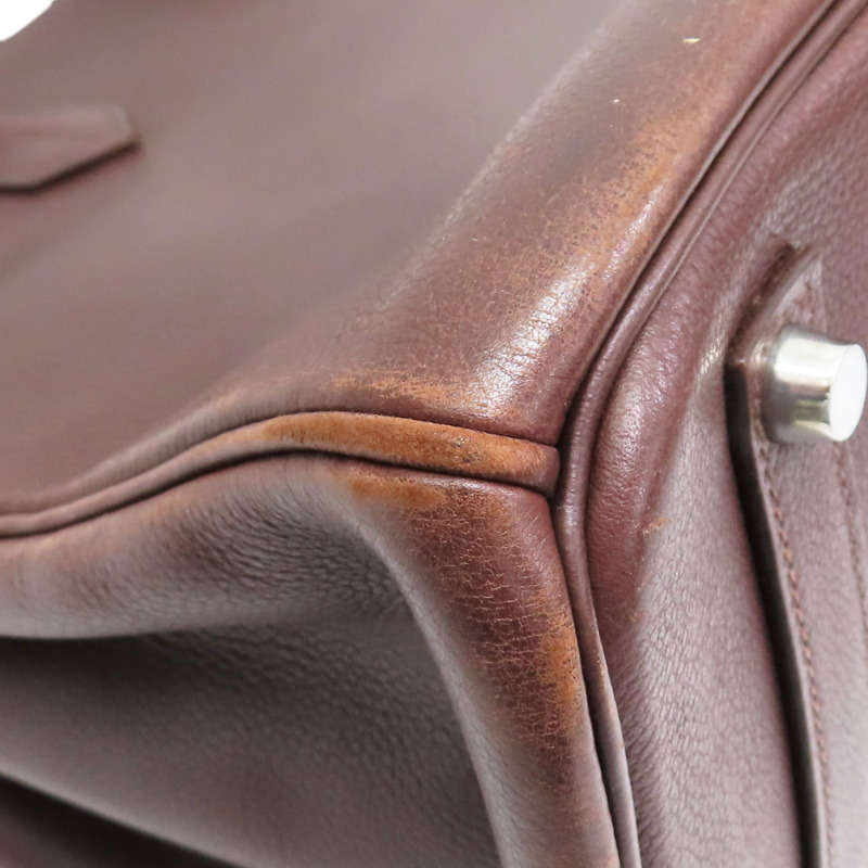 雪茄色 Veau Gulliver皮革 Birkin 手提包 口J刻【HERMES 愛馬仕】-11