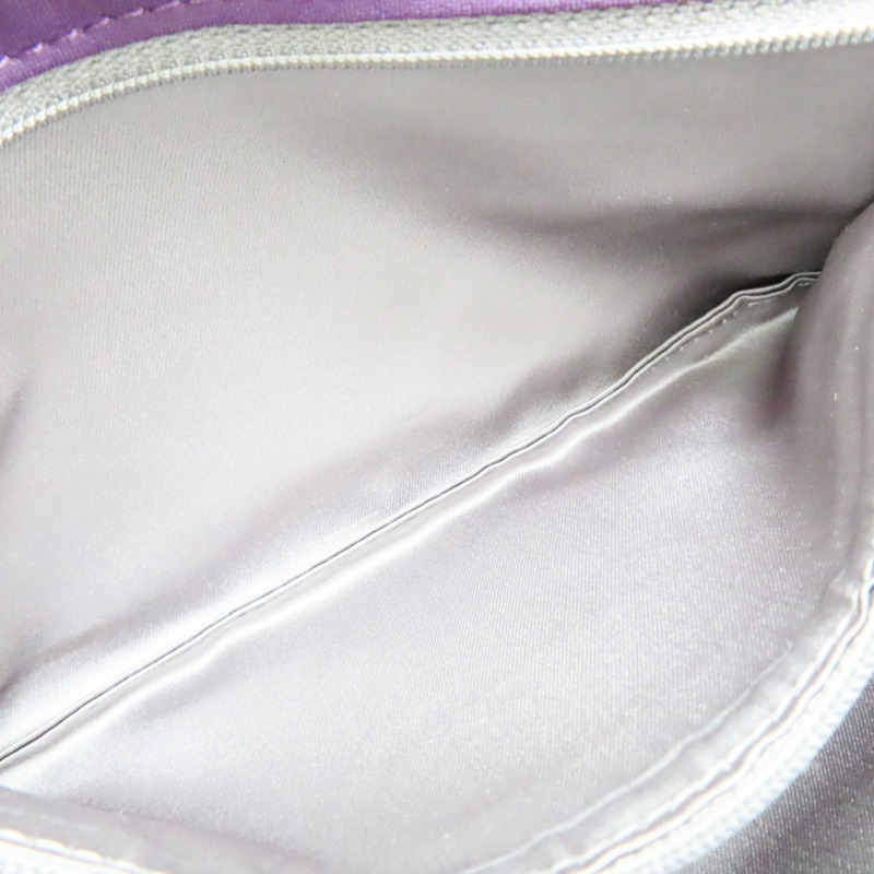 紫色 尼龍 肩背包 銀釦【CHANEL 香奈兒】 A47963-5