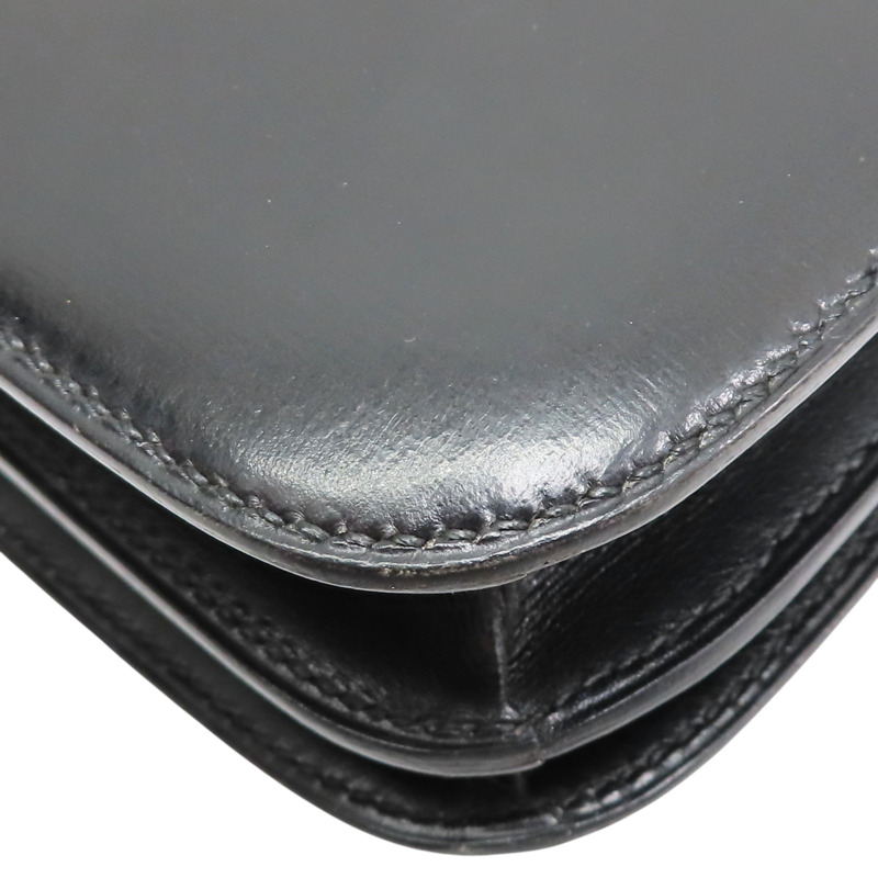 黑色 BOX牛皮 Constance 19 肩背包 ○W刻【HERMES 愛馬仕】-11