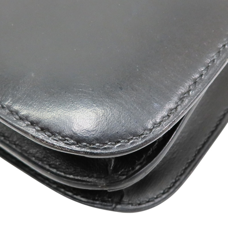 黑色 BOX牛皮 Constance 19 肩背包 ○W刻【HERMES 愛馬仕】-12