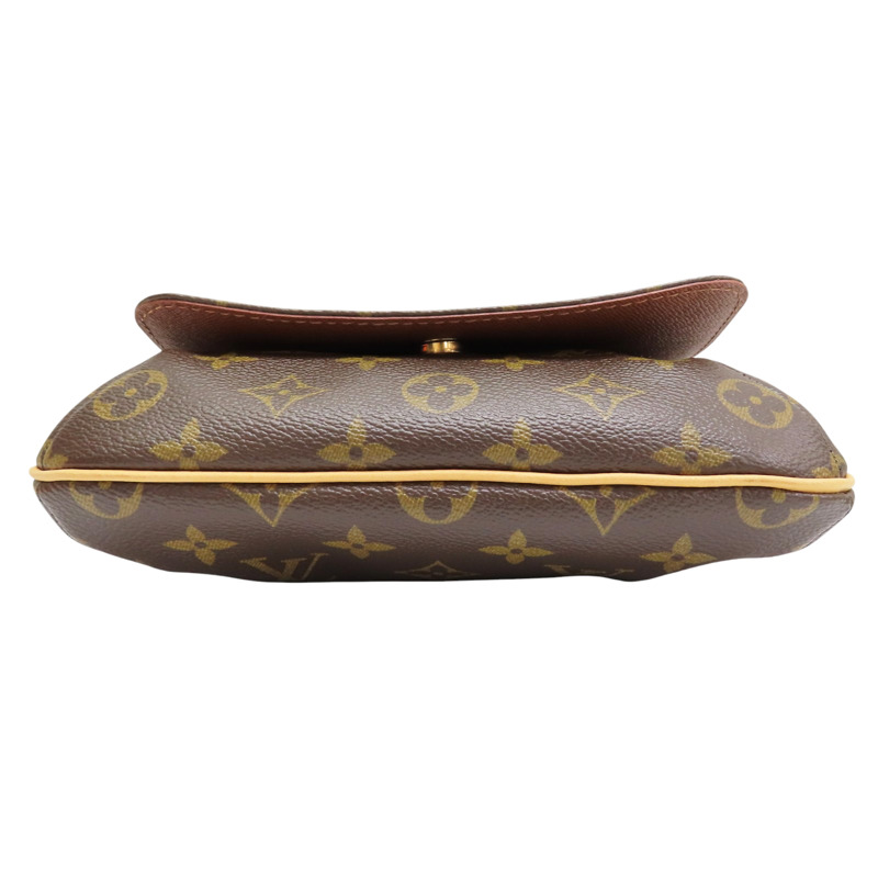 棕色 原花 帆布 Musette Salsa 肩背包【LOUIS VUITTON LV 路易威登】 M51258-3