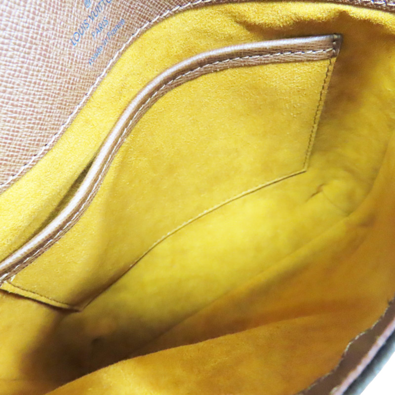 棕色 原花 帆布 Musette Salsa 肩背包【LOUIS VUITTON LV 路易威登】 M51258-4