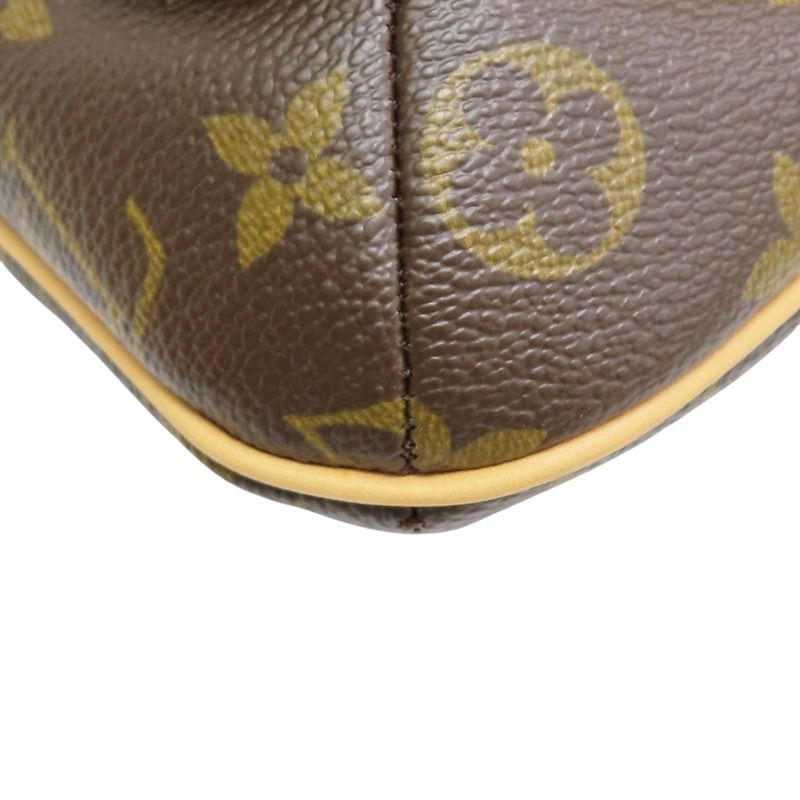 棕色 原花 帆布 Musette Salsa 肩背包【LOUIS VUITTON LV 路易威登】 M51258-9