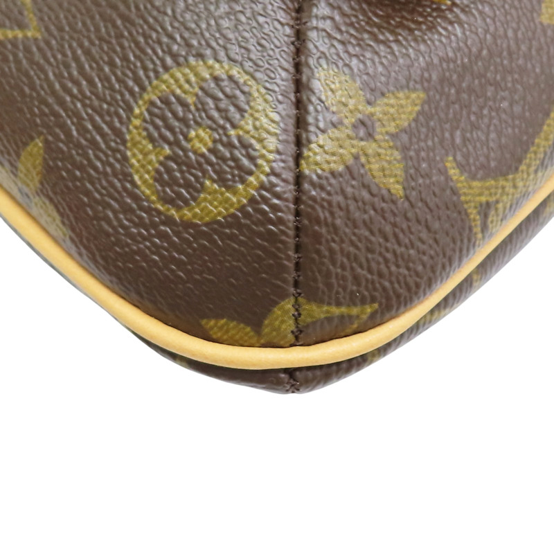 棕色 原花 帆布 Musette Salsa 肩背包【LOUIS VUITTON LV 路易威登】 M51258-10