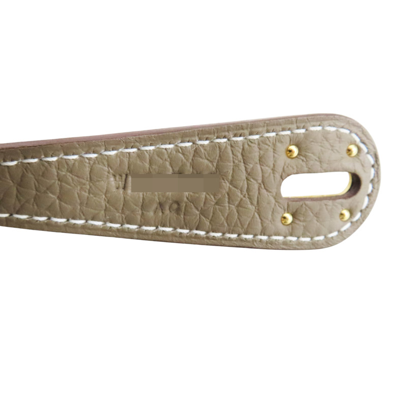 大象灰 TOGO牛皮 Lindy 26 肩背包 金釦 W刻【HERMES 愛馬仕】 H073428CK-6