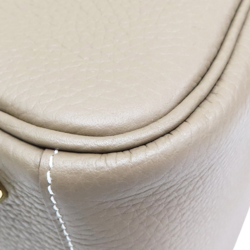 大象灰 TOGO牛皮 Lindy 26 肩背包 金釦 W刻【HERMES 愛馬仕】 H073428CK-11