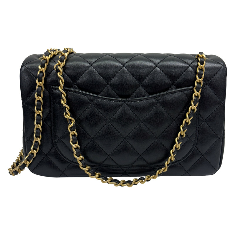 黑色 羊皮 COCO 20金球肩包 【CHANEL 香奈兒】 AS1787-2