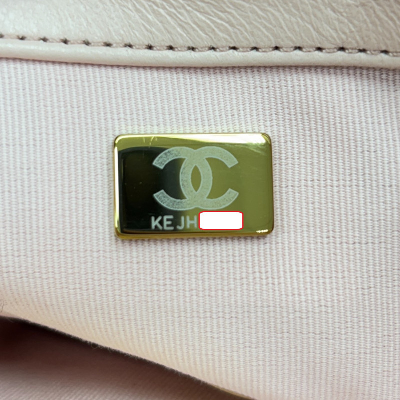 粉紅色 羊皮 19 口蓋包 【CHANEL 香奈兒】 AS1160-7