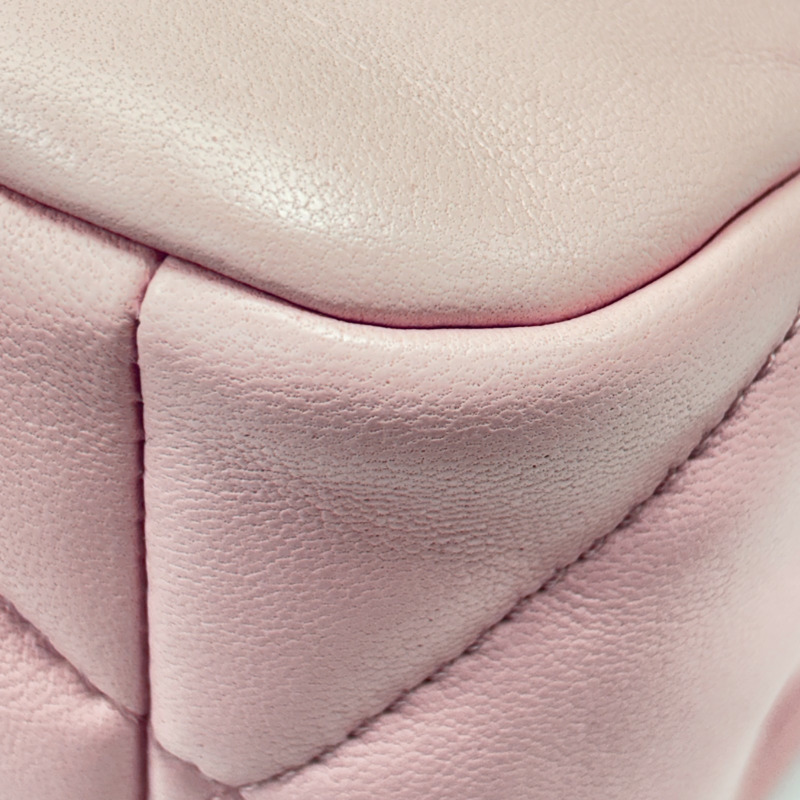 粉紅色 羊皮 19 口蓋包 【CHANEL 香奈兒】 AS1160-10