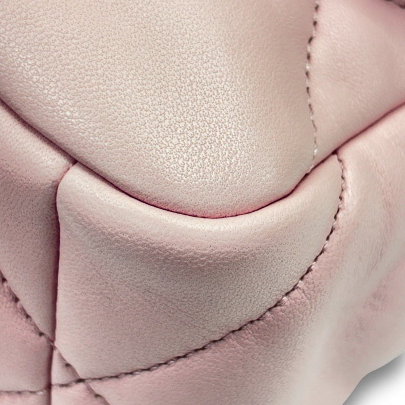 粉紅色 羊皮 19 口蓋包 【CHANEL 香奈兒】 AS1160-12