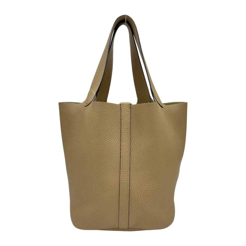 S2風衣灰 Taurillon牛皮 Picotin Lock 22 【HERMES 愛馬仕】-2