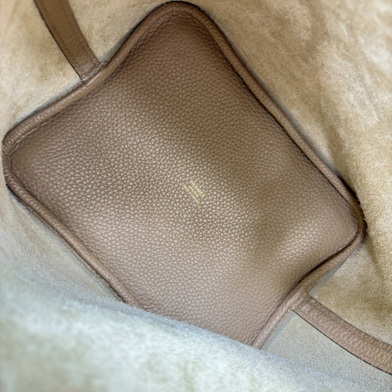 S2風衣灰 Taurillon牛皮 Picotin Lock 22 【HERMES 愛馬仕】-4