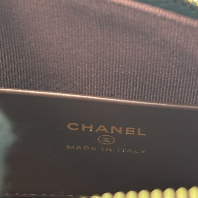 黑色 小牛皮 25P 圓筒包 【CHANEL 香奈兒】 AP4474-4