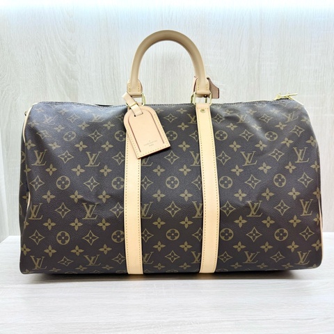LV原花Keepall45旅行袋M41418