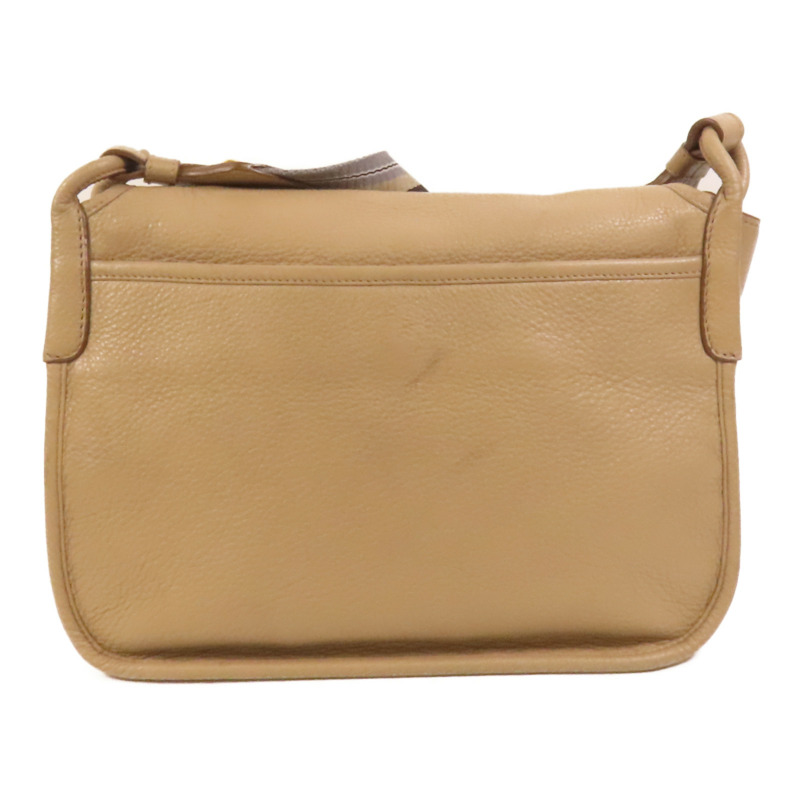 PRADA 牛皮皮革Shoulder Bag金扣肩背袋-1