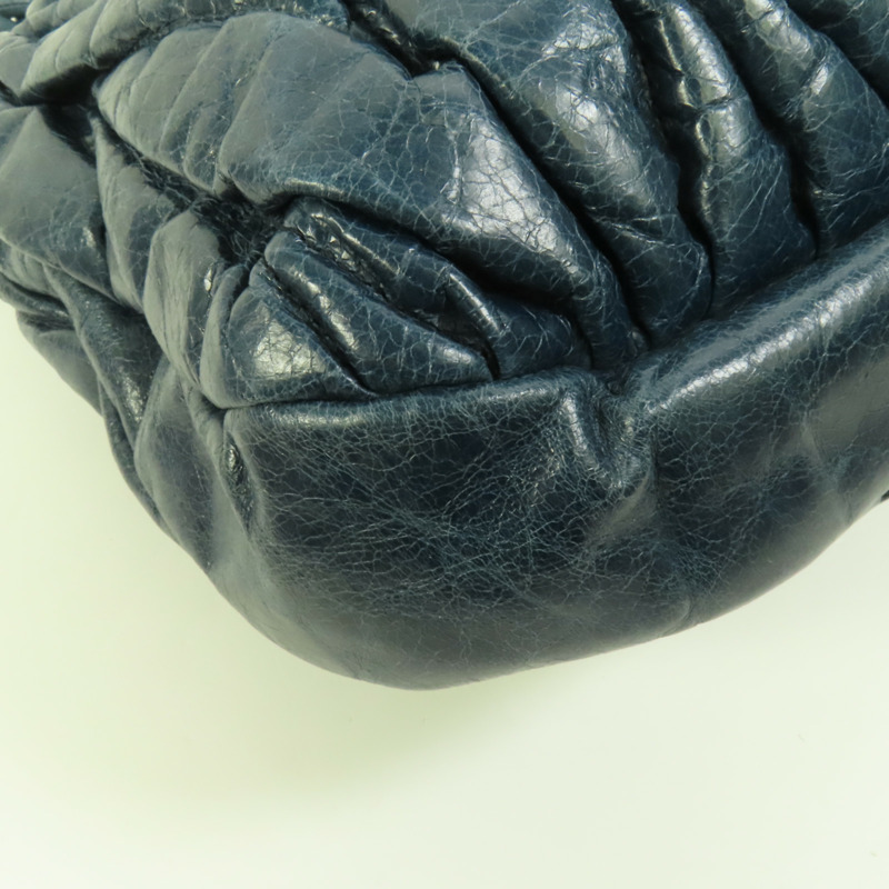 Miu Miu 牛皮皮革2 Way Shoulder金扣手挽肩背兩用袋-12