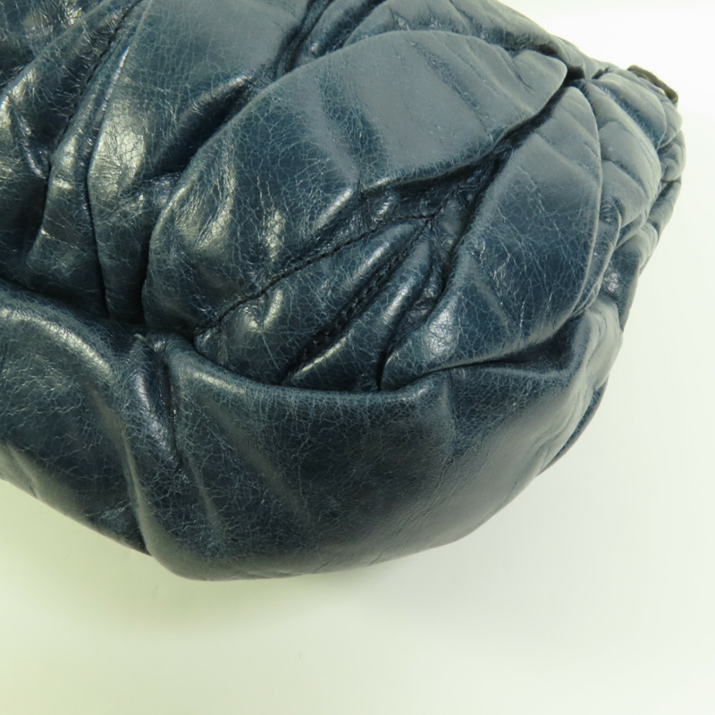 Miu Miu 牛皮皮革2 Way Shoulder金扣手挽肩背兩用袋-13