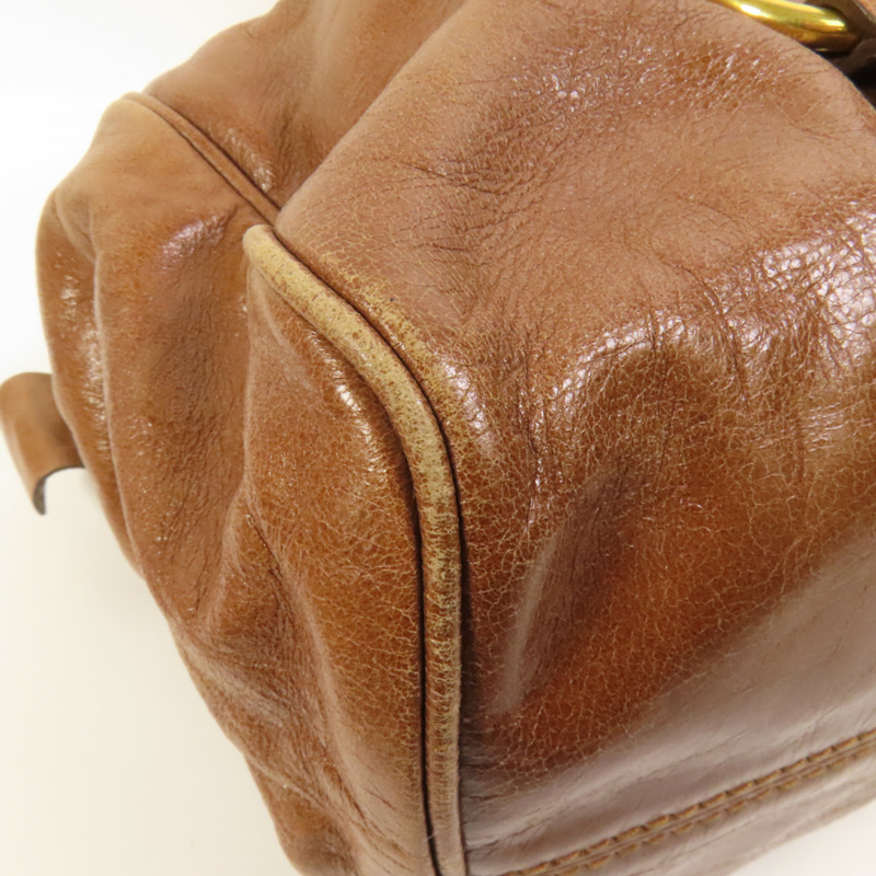 Miu Miu 牛皮皮革2 Way Shoulder金扣手挽肩背兩用袋-15