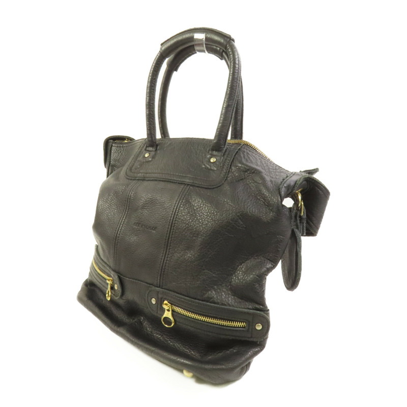 SEE BY CHLOE 牛皮皮革2 Way Shoulder金扣手挽肩背兩用袋-2