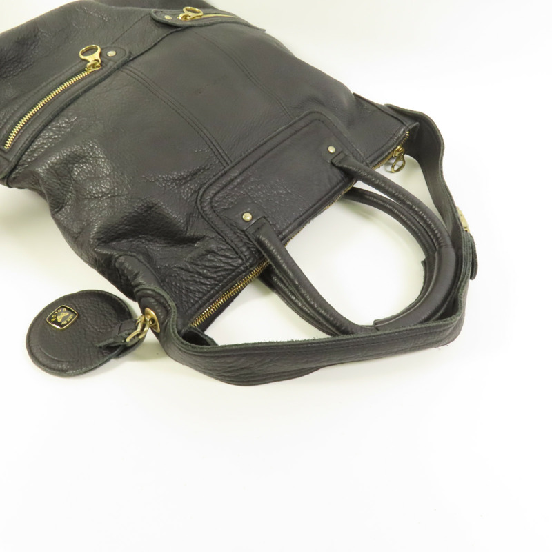 SEE BY CHLOE 牛皮皮革2 Way Shoulder金扣手挽肩背兩用袋-4