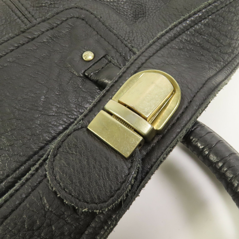 SEE BY CHLOE 牛皮皮革2 Way Shoulder金扣手挽肩背兩用袋-6