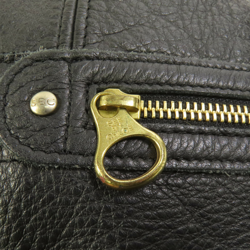 SEE BY CHLOE 牛皮皮革2 Way Shoulder金扣手挽肩背兩用袋-7