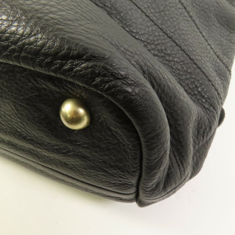 SEE BY CHLOE 牛皮皮革2 Way Shoulder金扣手挽肩背兩用袋-14