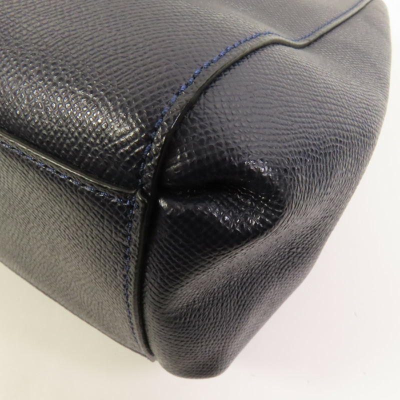 COACH 牛皮皮革2 Way Shoulder金扣手挽肩背兩用袋-10