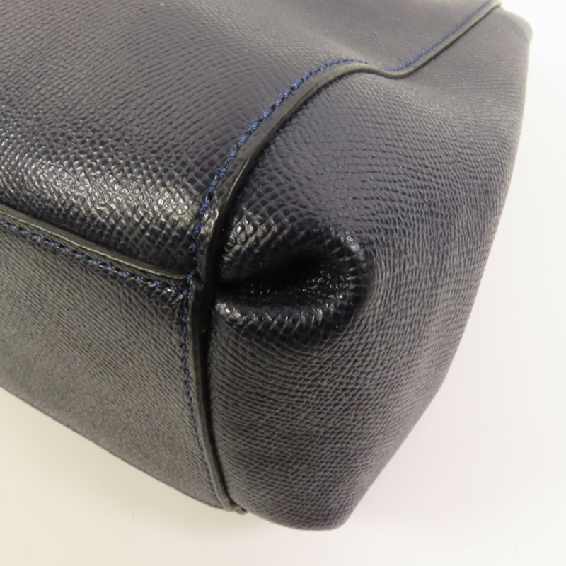 COACH 牛皮皮革2 Way Shoulder金扣手挽肩背兩用袋-12