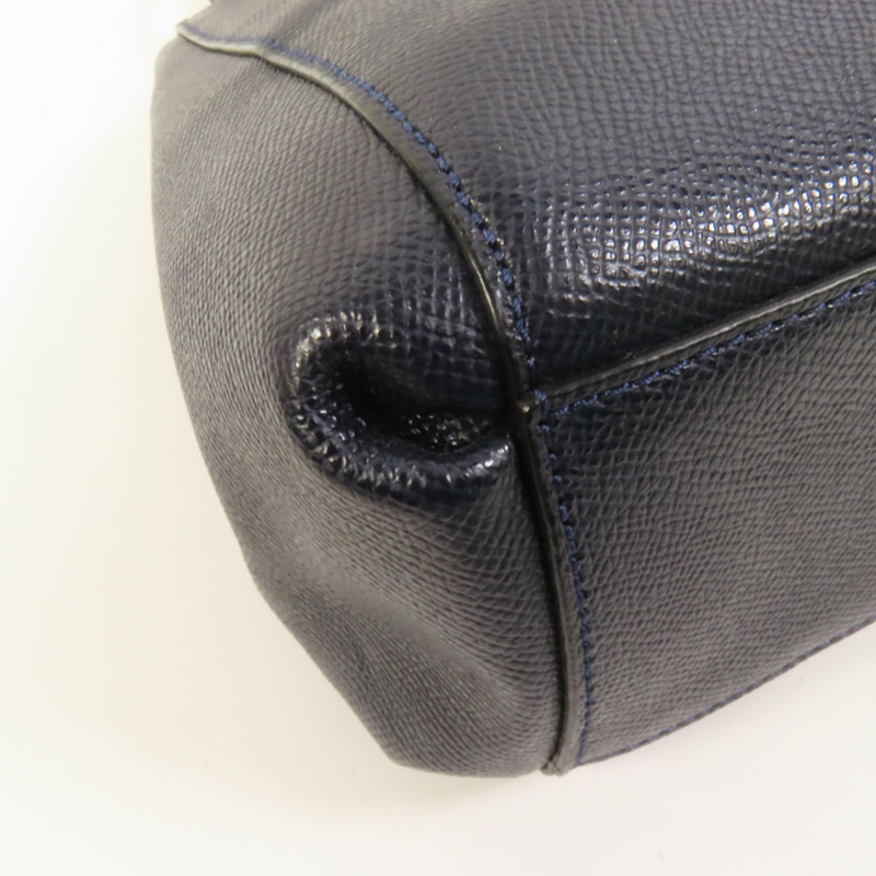 COACH 牛皮皮革2 Way Shoulder金扣手挽肩背兩用袋-13