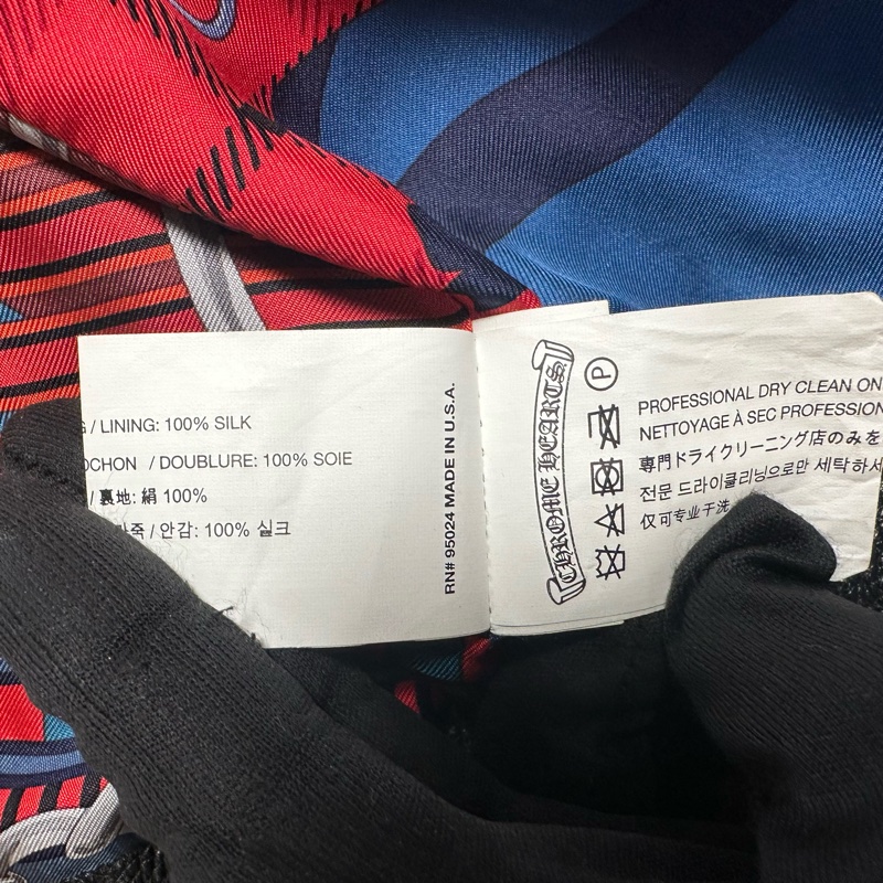 Chrome Hearts 克罗心黑色皮衣爱马仕内衬-9