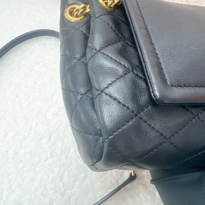 YSL nolita mini 黑金斜挎包-4