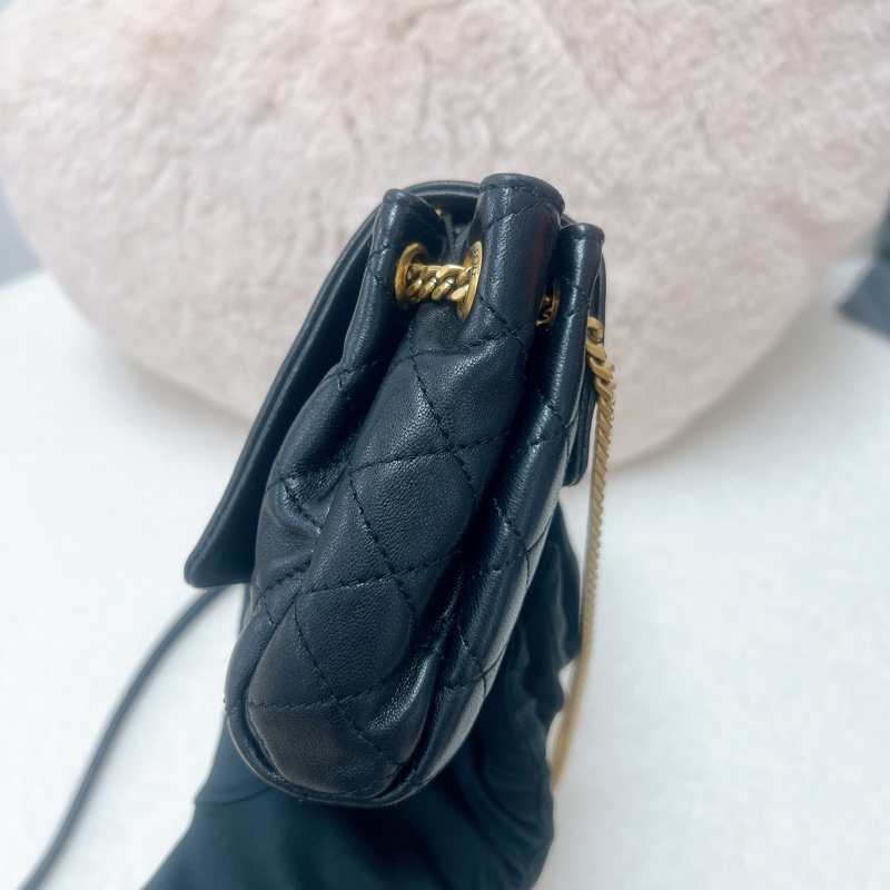 YSL nolita mini 黑金斜挎包-5