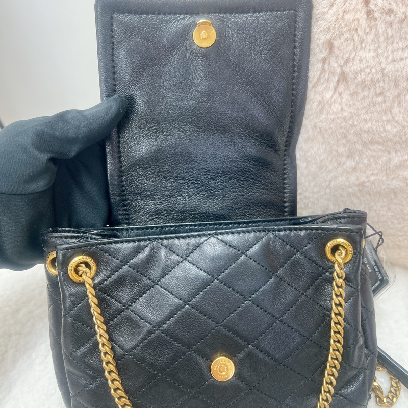 YSL nolita mini 黑金斜挎包-9