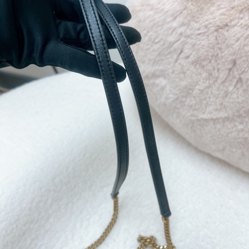 YSL nolita mini 黑金斜挎包-12