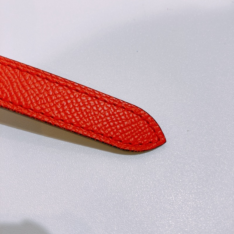 TW4654 HERMES 愛馬仕小號H字牛皮腰帶POP H 15 BICOLORE BELT 80CM EPSOM-8